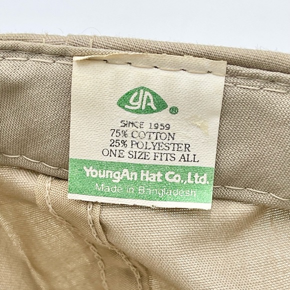 Vintage 90s Calvin Peeing on #3 Dale Earnhardt Tan SnapBack Trucker Hat Adult OS - Picture 12 of 14